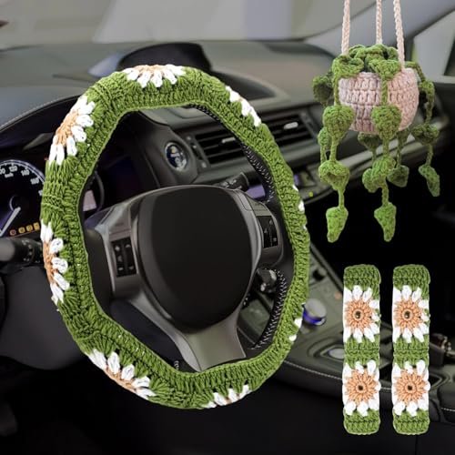 Crochet Steering Wheel Covers
