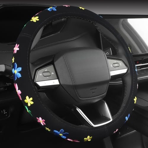 Embroidered Steering Wheel Covers