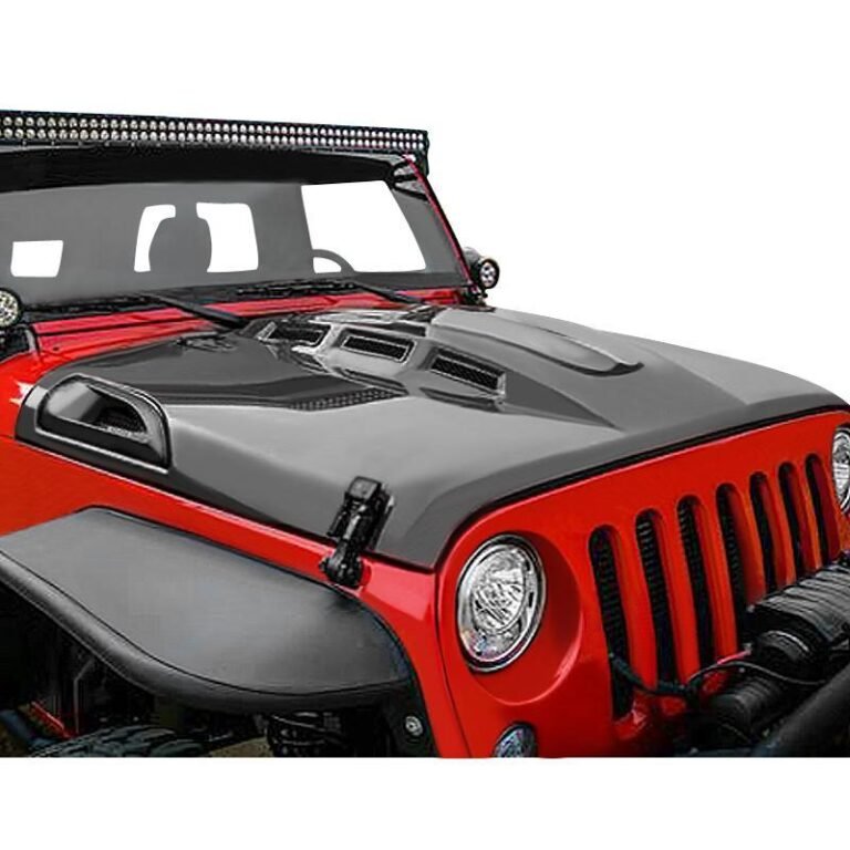 Hood Vents For Heat On A 2004 Jeep Wrangler Rubicon 2