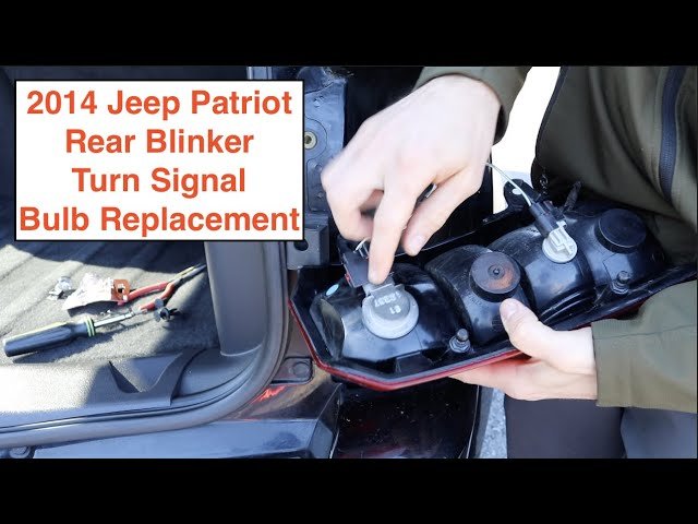 How To Change Tail Light Bulb 2014 Jeep Patriot 2