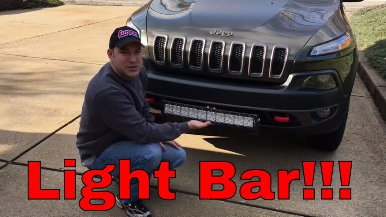 How To Install A Light Bar On A Jeep Cherokee 2