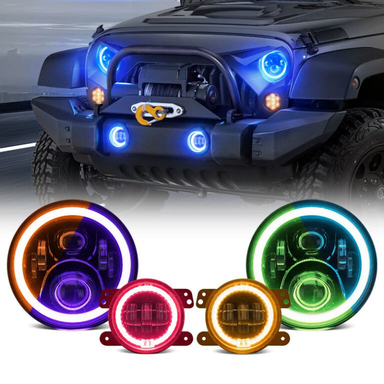 How To Install Rgb Halo Lights On Jeep Wrangler Jk