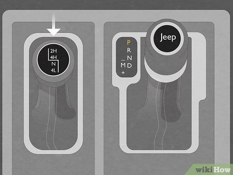 How To Put A Jeep Wrangler Into 4 Wheel Drive 2