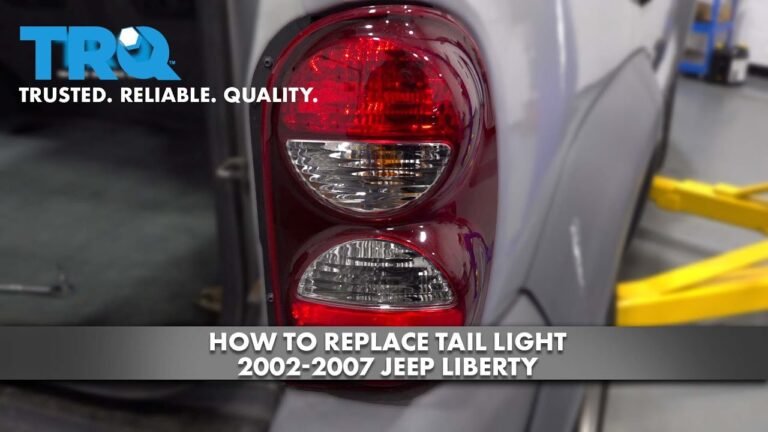 How To Replace 2007 Jeep Liberty Tail Brake Light 2