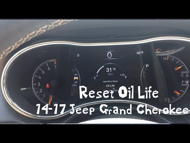 How To Reset Oil Light On Jeep Grand Cherokee 2016