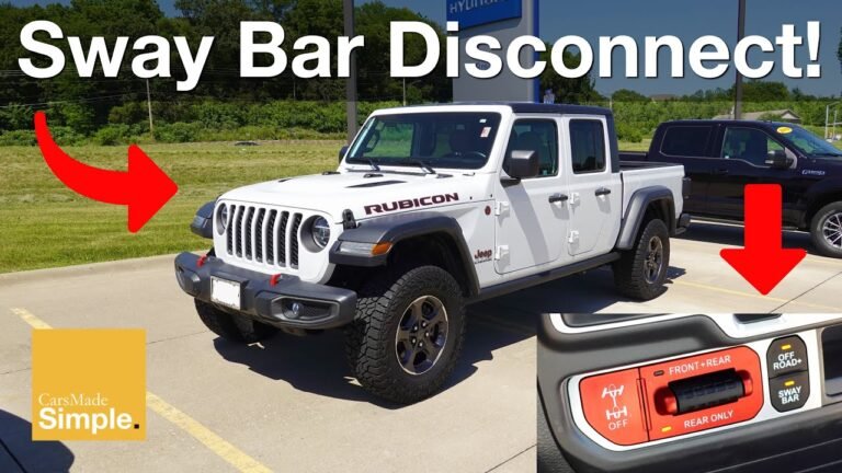 How To Turn Off Sway Bar Light Jeep Wrangler 3