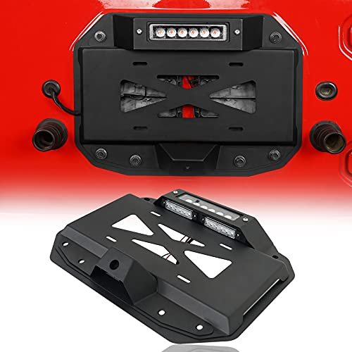 Jeep Jl Spare Tire Delete With Camera And Brake Light 2