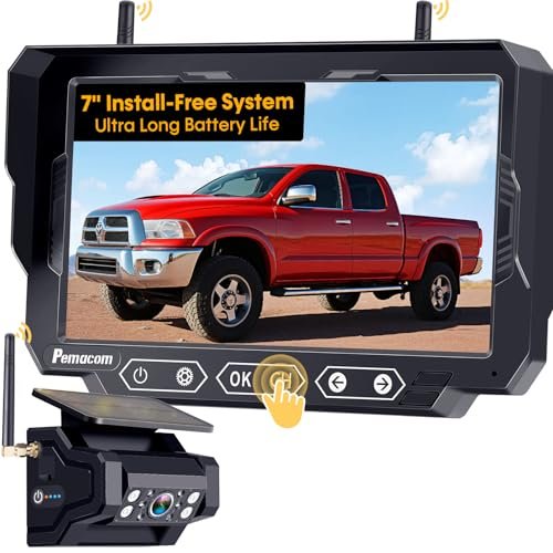 Solar-Powered Backup Camera System