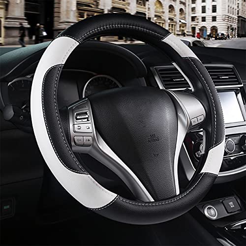 White Steering Wheel Covers
